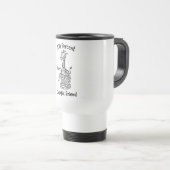 Reis mok - Whimsical Giraffe Commuter Joy (Voorkant rechts)