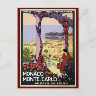 reis Monaco Monte Carlo adverteren Briefkaart