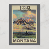Reis Montana poster, Briefkaart (Voorkant)