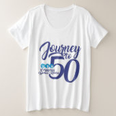 Reis naar 50 T-Shirt (Design voorkant)