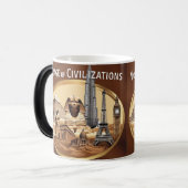 Reis naar beschavingen magische mok (Voorkant links)