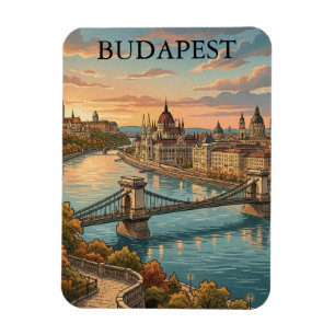 Reis naar Boedapest aan de Donau Magneet