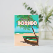 Reis naar Borneo Briefkaart (Staand voorkant)
