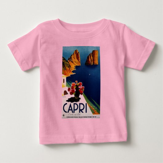 Reis naar Capri Italië Vintage (Voorkant)