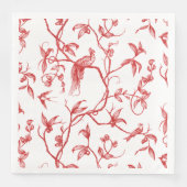 Reis naar Chateau Peacock Red Servet (Voorkant)