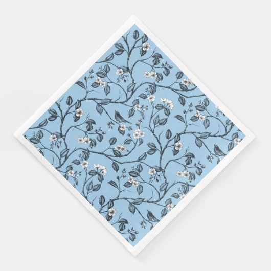 Reis naar Chateau Warbler Blue 2 Servet (Hoek)