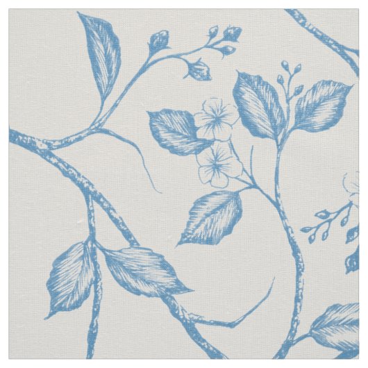 Reis naar Chateau Warbler Blue Stof (Swatch)