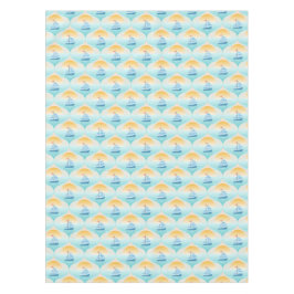 Reis naar de Beach Sailor Boat Tafelkleed