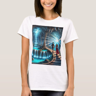 Reis naar de Crystal Cave: pad door Cenote T-shirt