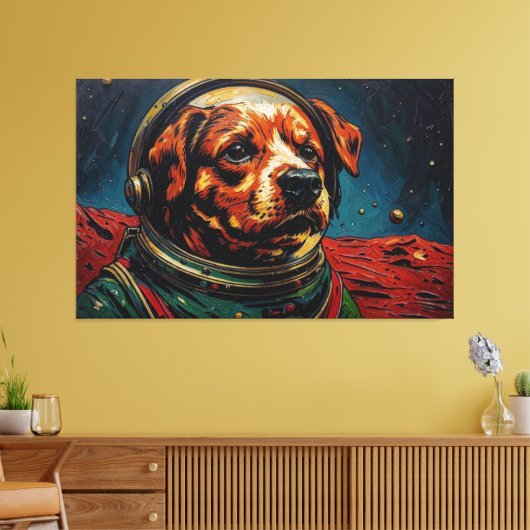 REIS NAAR DE HONDSTER 11 CANVAS AFDRUK (Insitu (Woonkamer))