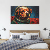 REIS NAAR DE HONDSTER 11 CANVAS AFDRUK (Insitu (Slaapkamer))