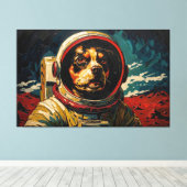 REIS NAAR DE HONDSTER 12 CANVAS AFDRUK (Insitu (Houten vloer))