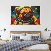 REIS NAAR DE HONDSTER 13 CANVAS AFDRUK (Insitu (Slaapkamer))