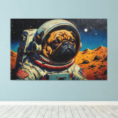 REIS NAAR DE HONDSTER 14 CANVAS AFDRUK (Insitu (Houten vloer))