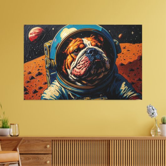 REIS NAAR DE HONDSTER 7 CANVAS AFDRUK (Insitu (Woonkamer))