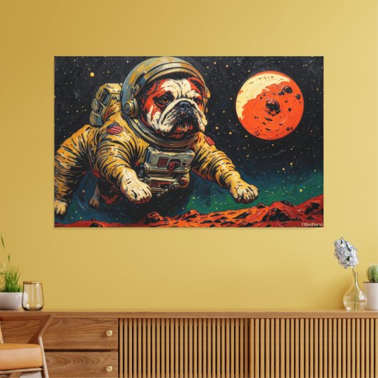 REIS NAAR DE HONDSTER 8 CANVAS AFDRUK (Insitu (Woonkamer))