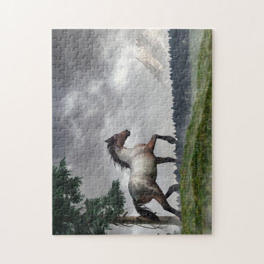 Reis naar de Lost Mountain Legpuzzel (Verticaal)