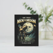 Reis naar de Maan Briefkaart (Staand voorkant)