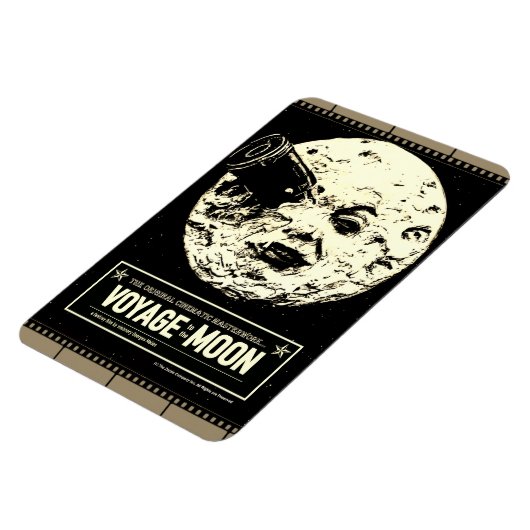 *REIS naar de MAAN* Flexibele magneet (Linkerzijde)