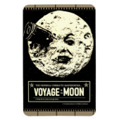 *REIS naar de MAAN* Flexibele magneet (Verticaal)