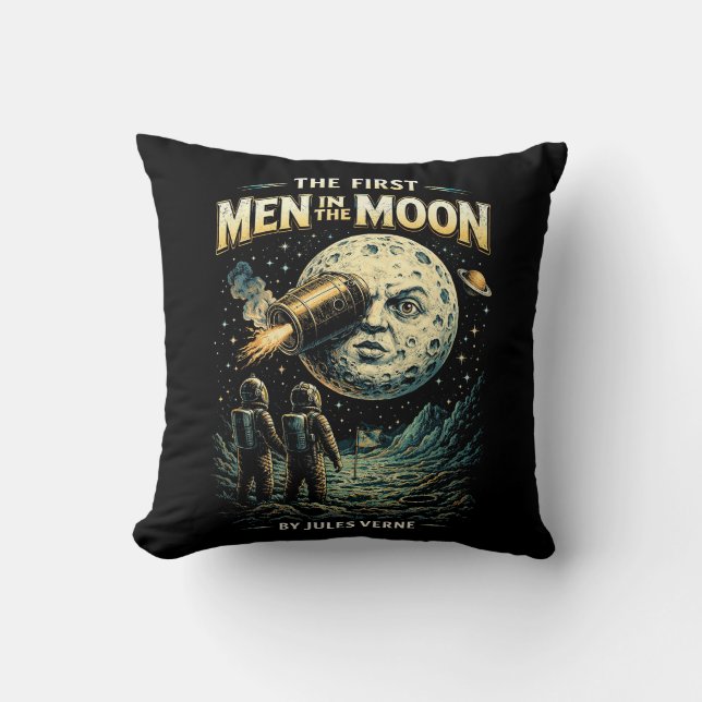 Reis naar de Maan Kussen (Voorkant)