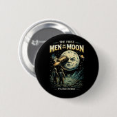 Reis naar de Maan Ronde Button 5,7 Cm (Voorkant /achterkant)