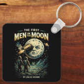 Reis naar de Maan Sleutelhanger (Achterkant)