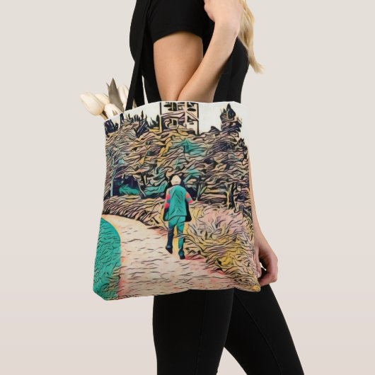 Reis naar de onbekende Canvas tas (Dichtbij)