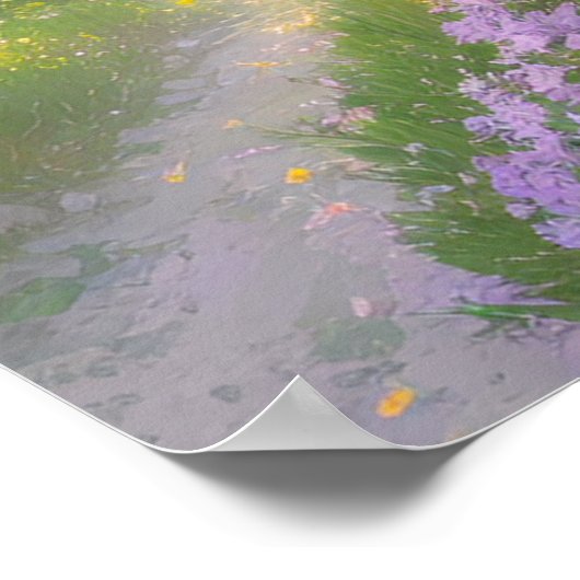 Reis naar de rand van de rivier poster (Hoek)