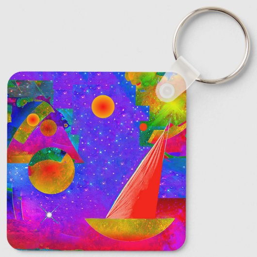 Reis naar de Sleutelhanger van de sterren (Achterkant)