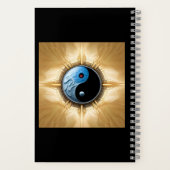 Reis naar de sprankelende diepten notitieboek (Achterkant)