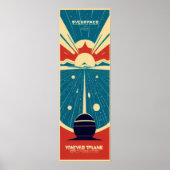 Reis naar de sterren poster (Voorkant)