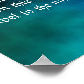 reis naar de sterren poster (Hoek)