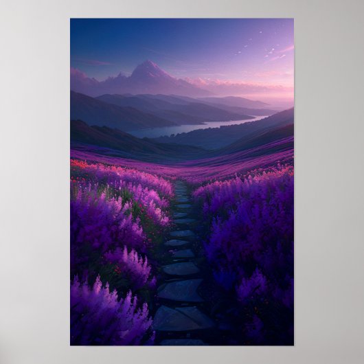 Reis naar de vallei poster (Voorkant)