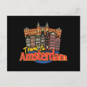 Reis naar de Vintage van Amsterdam Nederland Briefkaart (Voorkant)