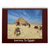 Reis naar Egypte - afbeelding Egypte Kalender (Hoes)