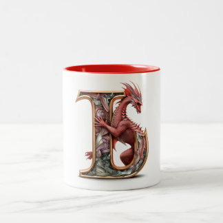 Reis naar Fantasy: Dragon Schattige Cup - Type J Tweekleurige Koffiemok