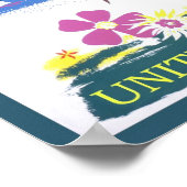 Reis naar Hawaï Hawaiaanse dame Poster (Hoek)