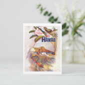 Reis naar Hawaï, surfen op een grote golf, Briefkaart (Staand voorkant)