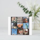 Reis naar het buitenland naar New York Briefkaart (Staand voorkant)