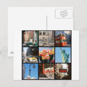 Reis naar het buitenland naar New York Briefkaart (Voorkant / Achterkant)