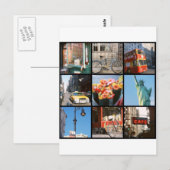 Reis naar het buitenland naar New York Briefkaart (Voorkant / Achterkant)