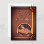 Reis naar het centrum van de aarde (1874 ed.) briefkaart (Voorkant / Achterkant)