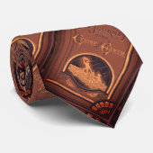 Reis naar het centrum van de aarde (1874 ed.) stropdas (Opgerold)