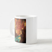 Reis naar het centrum van de aarde koffiemok (Voorkant links)