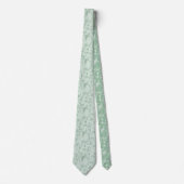 Reis naar het Chateau Peacock Green Toile Neck Ti Stropdas (Voorkant)