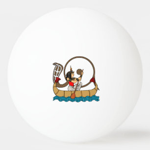 Reis naar het nabestaandenbestand pingpongbal