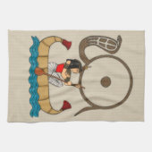 Reis naar het nabestaandenbestand theedoek (Horizontaal)