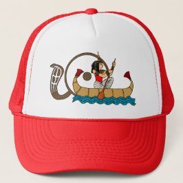 Reis naar het nabestaandenbestand trucker pet