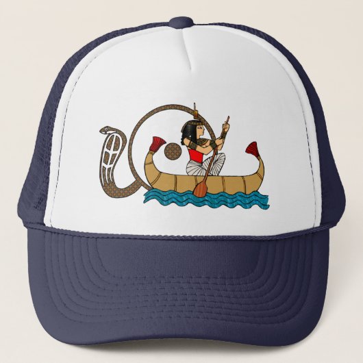 Reis naar het nabestaandenbestand trucker pet (Voorkant)